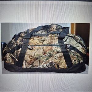Thompson Centre XL Camo Duffle Bag 30" Hunting Travel Tote Shoulder Gear Bag